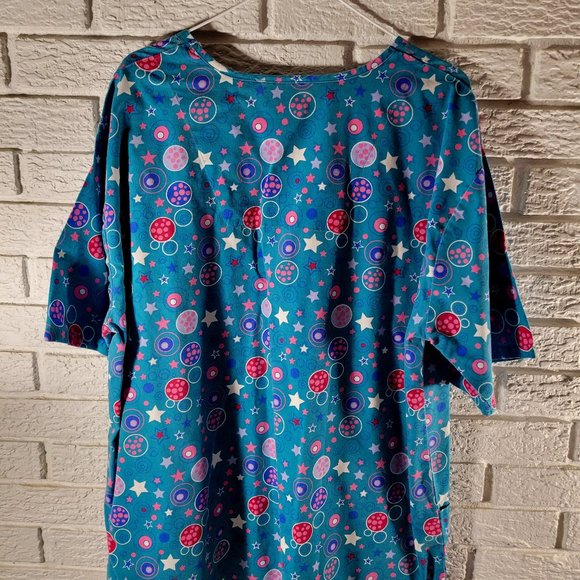 Women's The Scrub Co Scrub Top -- ITEM #1323 - Picture 3 of 3